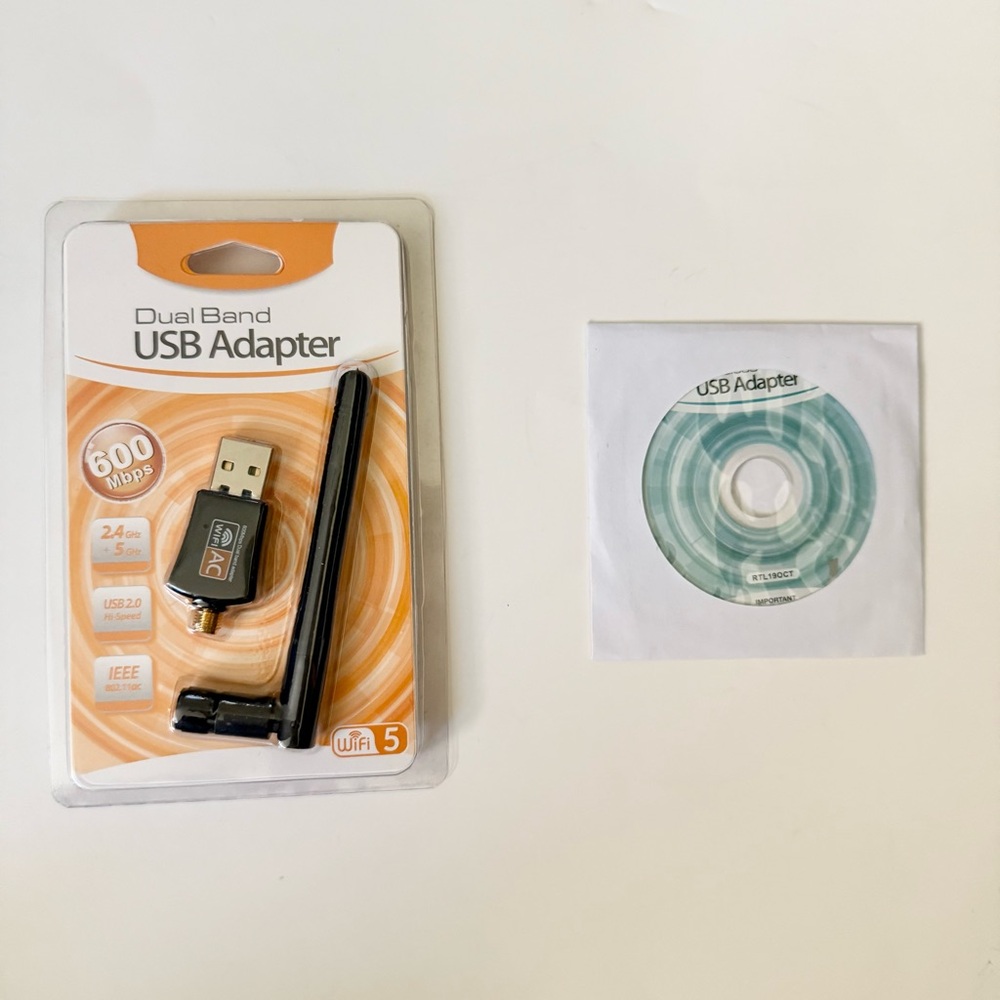 Dual Band USB Adapter with Antenna